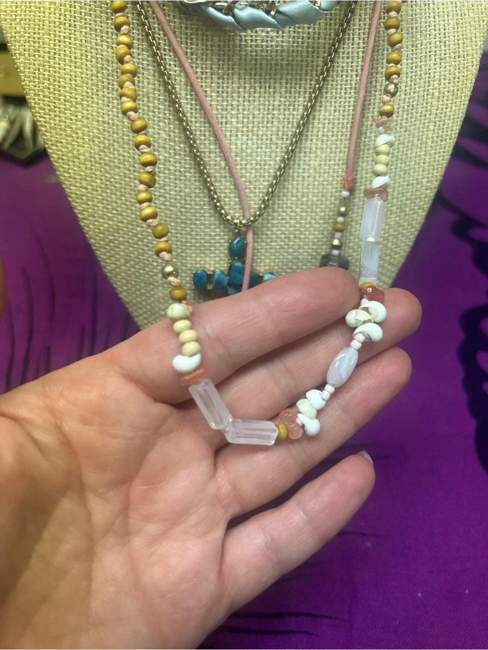 NWOT Free People Academia Layered Necklace